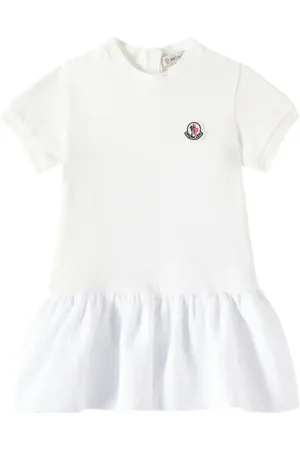 Moncler Baby Kleid aus einem Baumwollgemisch