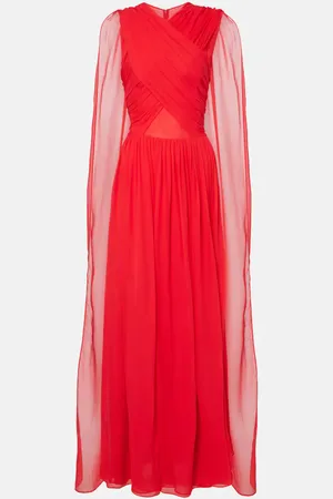 Costarellos Robe Seva aus Seidengeorgette