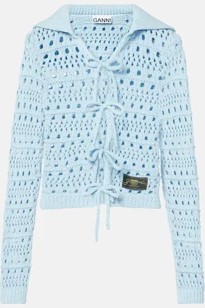 Ganni Cardigan aus einem Baumwollgemisch