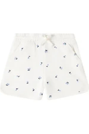 BONPOINT Bestickte Shorts Caroline aus Baumwolle