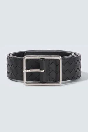 Bottega Veneta Gürtel Piccolo Intrecciato aus Leder