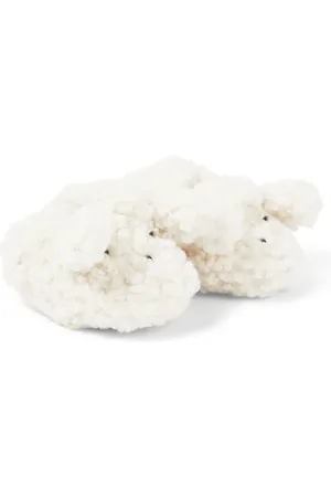 BONPOINT Baby Schuhe Gift aus Faux Fur