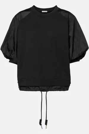 Moncler Top aus Baumwoll-Jersey