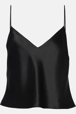 GALVAN Top Ischia aus Satin