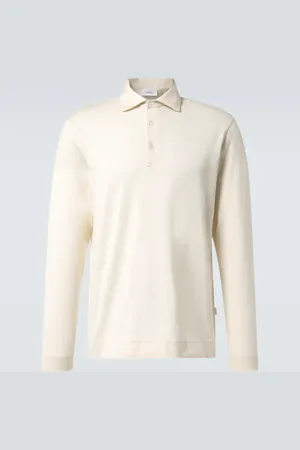 LARDINI Polopullover aus Baumwolle und Seide