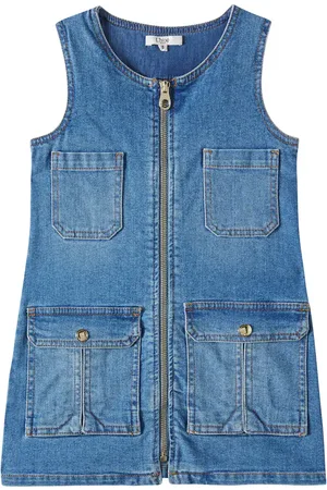 Chloé Chloé Kids Jeanskleid