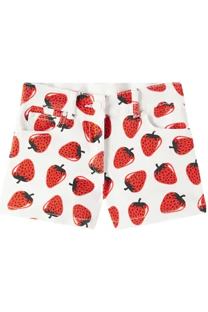 Stella McCartney Bedruckte Jeansshorts
