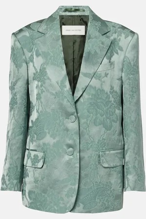 DRIES VAN NOTEN Blazer aus einem Leinengemisch