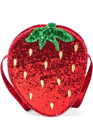 Konges Sløjd Konges Sløjd Tasche Tut Strawberry mit Glitter