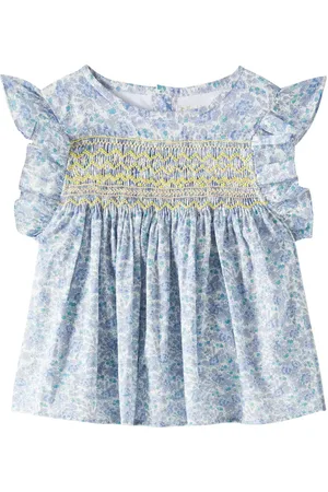 BONPOINT Bestickte Bluse Fidji aus Baumwolle