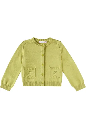 BONPOINT Cardigan Elisea aus Wolle und Baumwolle