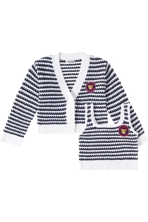 Moschino Set aus Cardigan und Top aus Baumwolle