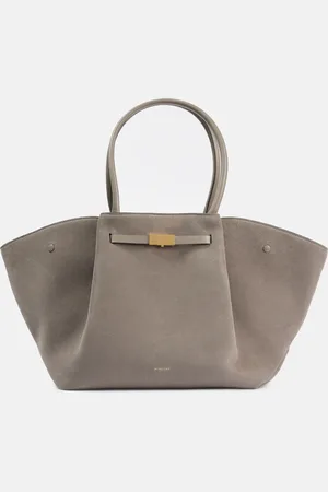 DeMellier Tote New York Midi aus Veloursleder