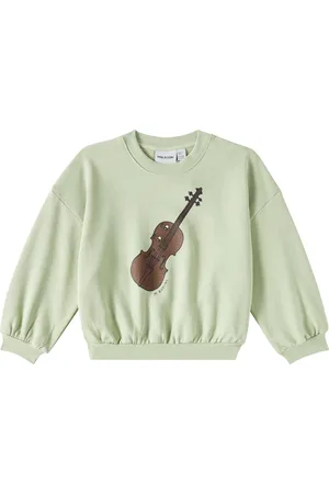 Mini Rodini Sweatshirt Violin aus Baumwoll-Jersey
