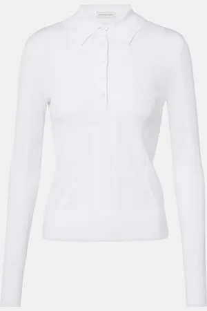 DRIES VAN NOTEN Polopullover Touria aus Baumwolle