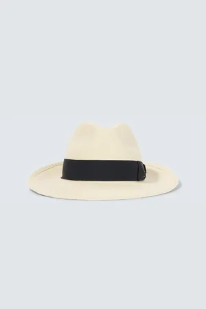Borsalino X E.Marinella Hut Amedeo aus Stroh