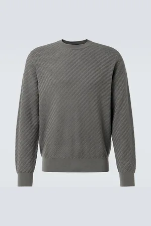 BRIONI Pullover aus Baumwolle, Seide und Kaschmir