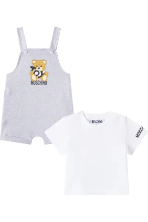 Moschino Baby Set Teddy Bear aus T-Shirt und Latzhose