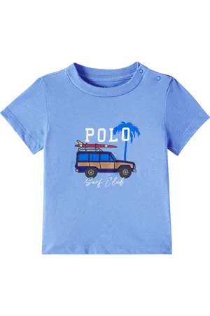 Ralph Lauren Baby Bedrucktes T-Shirt aus Baumwolle