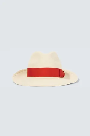Borsalino X E.Marinella Hut Amedeo aus Stroh