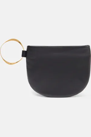 The Row Clutch Geo aus Leder