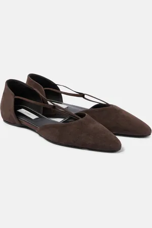 Totême Ballerinas aus Veloursleder