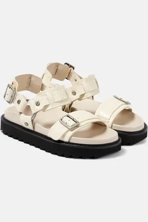 Acne Studios Plateausandalen aus Leder