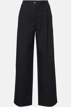 Totême Mid-Rise-Hose aus Baumwoll-Twill