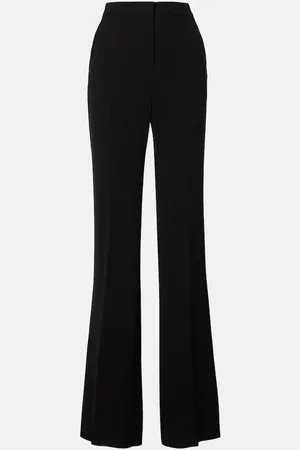 Max Mara Gerade High-Rise-Hose Cosmo aus Cady