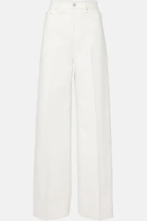Totême High-Rise Wide-Leg Jeans