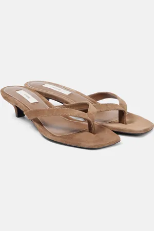 Totême Sandalen aus Veloursleder
