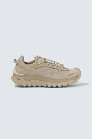 Moncler Sneakers Trailgrip aus Leder und Veloursleder