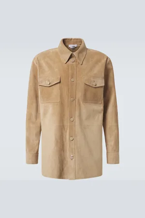 GABRIELA HEARST Hemdjacke Lucas aus Veloursleder