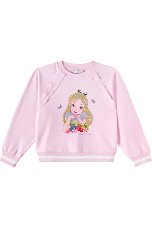 MONNALISA X Disney® Sweatshirt mit Kristallen