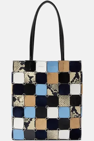 Khaite Shopper Emma aus Leder und Veloursleder