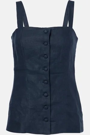 FAITHFULL THE BRAND Top Corbiere aus Leinen