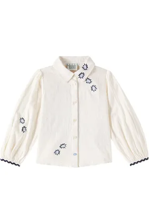 Scotch&Soda Besticktes Bluse aus Baumwolle