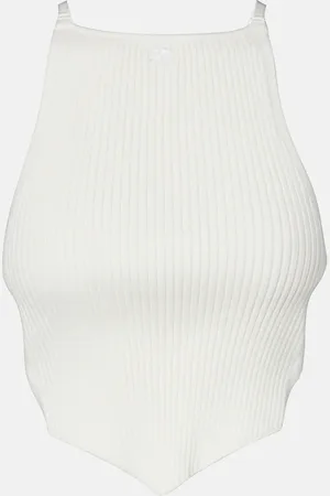 Courrèges Courrèges Top aus Rippstrick