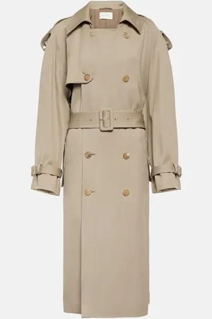 The Row Trenchcoat June aus Schurwolle