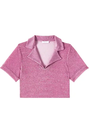 Oseree Oséree Kids Cropped-Polohemd Lumière
