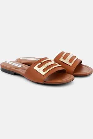 Victoria Beckham Pantoletten B Buckle aus Leder