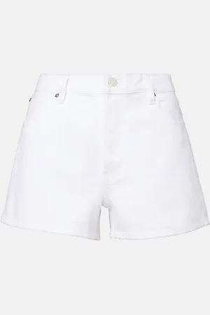 Frame Mid-Rise Jeansshorts The Hang