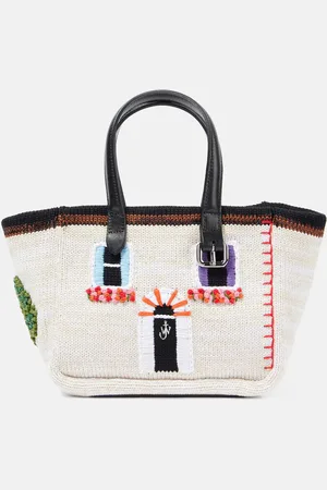 J.W.Anderson Tote House Mini aus Strick