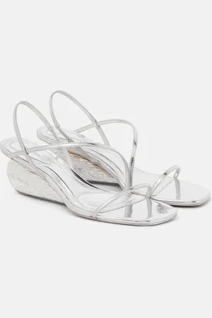 Simkhai Bridal Sandalen aus Lackleder