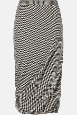 Balenciaga Bleistiftrock Twisted aus Wolle