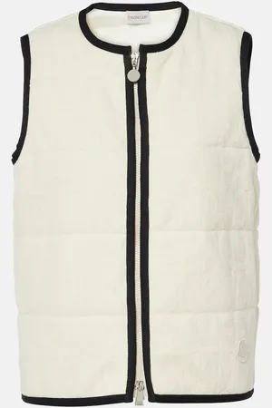 Moncler Wattierte Weste aus einem Baumwollgemisch