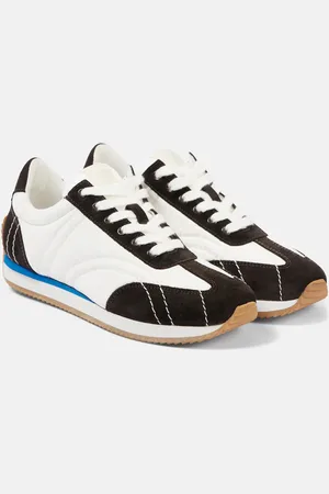 Totême Sneakers mit Veloursleder