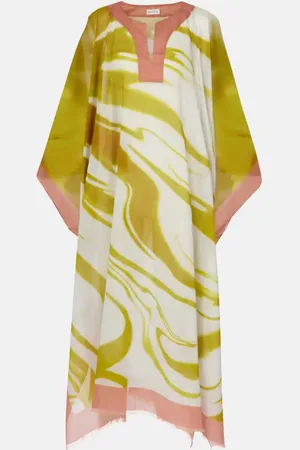 DRIES VAN NOTEN Bedruckter Kaftan aus Baumwolle
