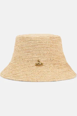 Vivienne Westwood Hut Orb aus Raffiabast