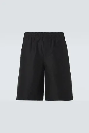 Gucci Shorts GG aus Baumwolle und Seide